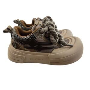 KillWinner Sneakers Womens 5.5 Smile Life‎ Series Brown Skateboard Chunky Rope